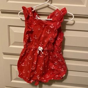 Burt’s Bees baby Anchors Aweigh romper 18 months